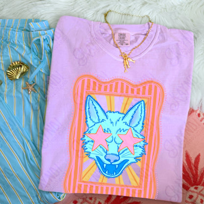 Preppy Blue Mascot (dropdown)-  DTF&UV