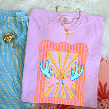 Preppy Blue Mascot (dropdown)-  DTF&UV