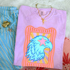 Preppy Blue Mascot (dropdown)-  DTF&UV
