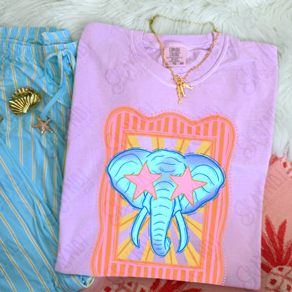 Preppy Blue Mascot (dropdown)-  DTF&UV