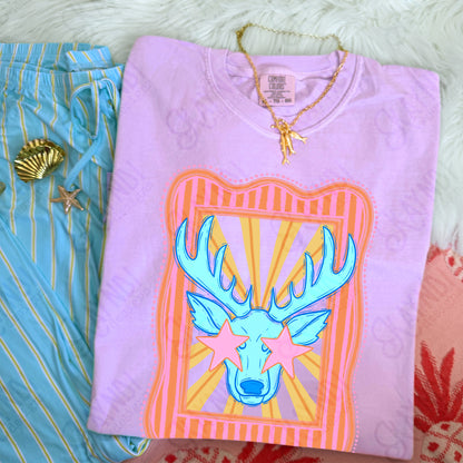 Preppy Blue Mascot (dropdown)-  DTF&UV