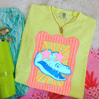 Preppy Blue Mascot (dropdown)-  DTF&UV