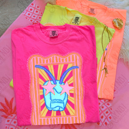 Preppy Blue Mascot (dropdown)-  DTF&UV