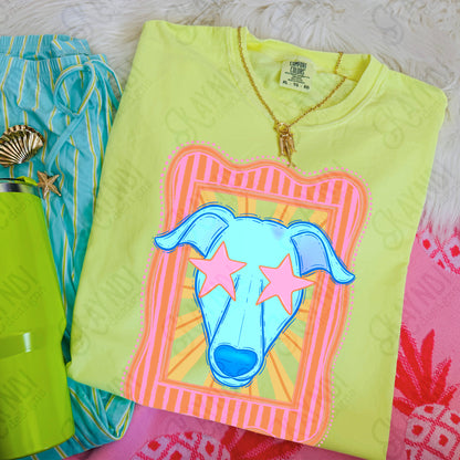 Preppy Blue Mascot (dropdown)-  DTF&UV