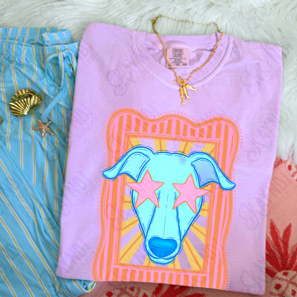 Preppy Blue Mascot (dropdown)-  DTF&UV