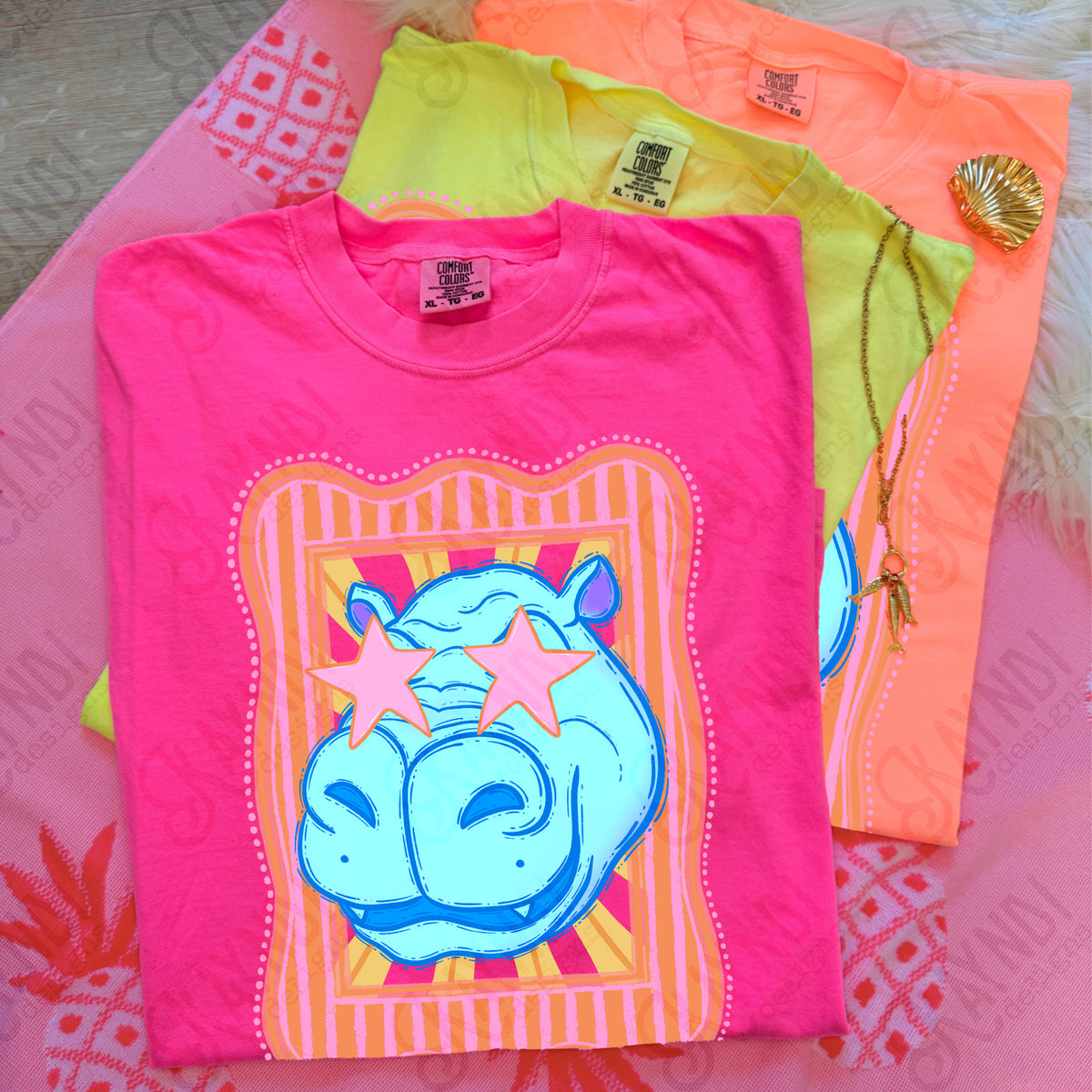 Preppy Blue Mascot (dropdown)-  DTF&UV