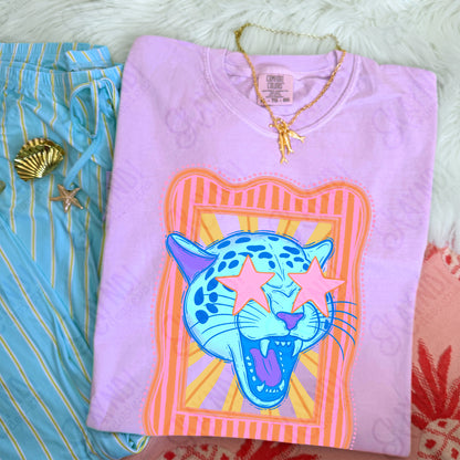 Preppy Blue Mascot (dropdown)-  DTF&UV