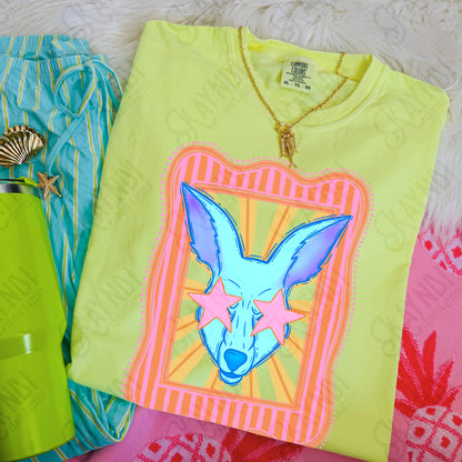 Preppy Blue Mascot (dropdown)-  DTF&UV