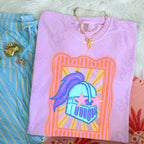 Preppy Blue Mascot (dropdown)-  DTF&UV