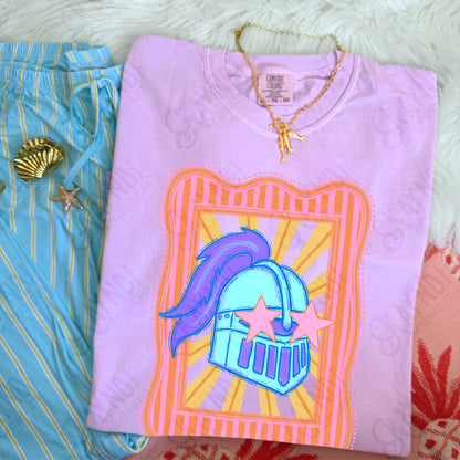 Preppy Blue Mascot (dropdown)-  DTF&UV
