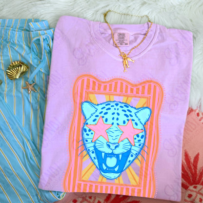 Preppy Blue Mascot (dropdown)-  DTF&UV