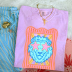 Preppy Blue Mascot (dropdown)-  DTF&UV