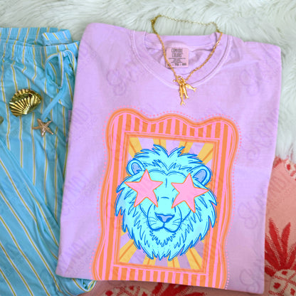 Preppy Blue Mascot (dropdown)-  DTF&UV