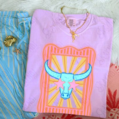 Preppy Blue Mascot (dropdown)-  DTF&UV
