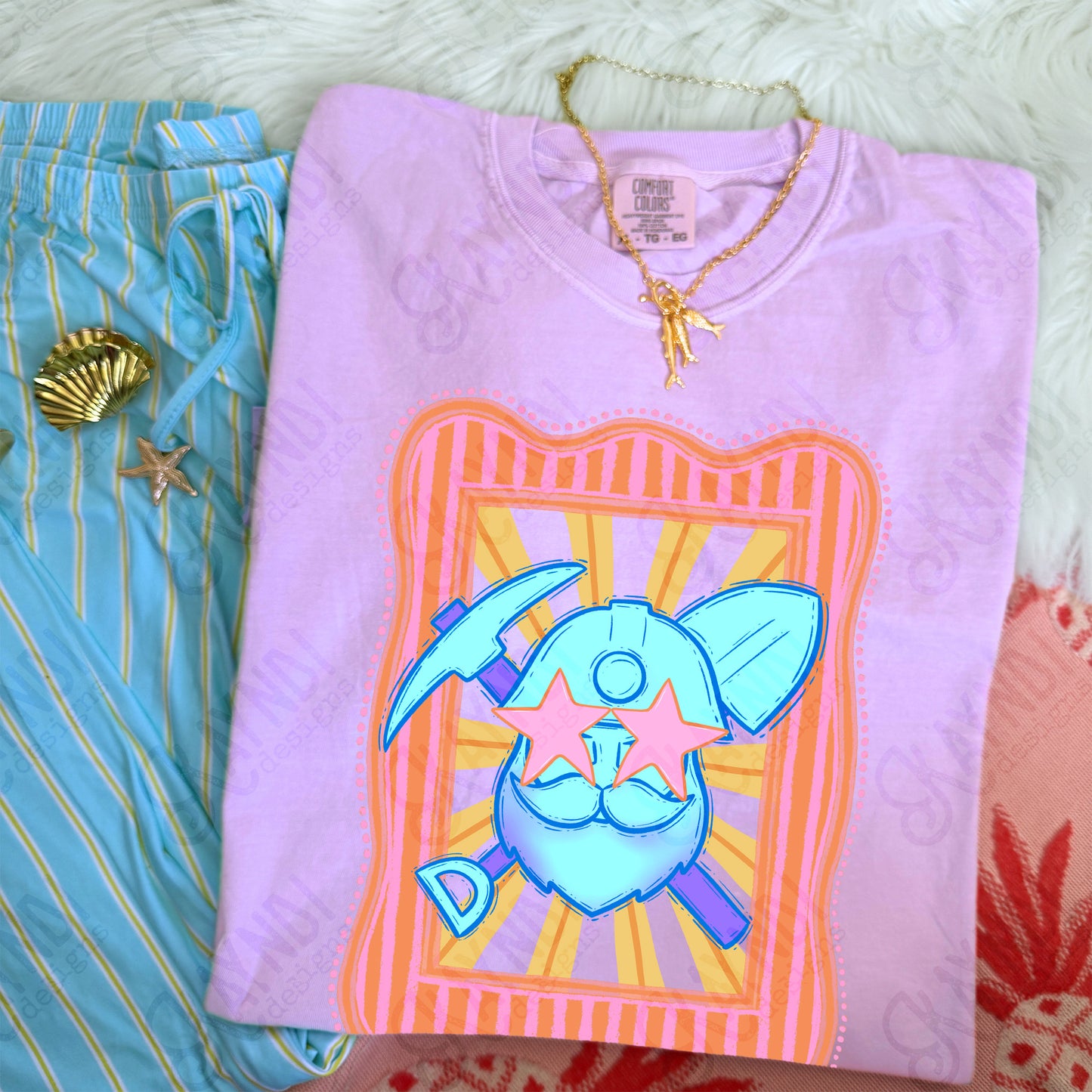 Blue Mascot (dropdown)-  DTF&UV