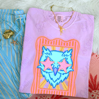 Preppy Blue Mascot (dropdown)-  DTF&UV