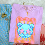 Preppy Blue Mascot (dropdown)-  DTF&UV