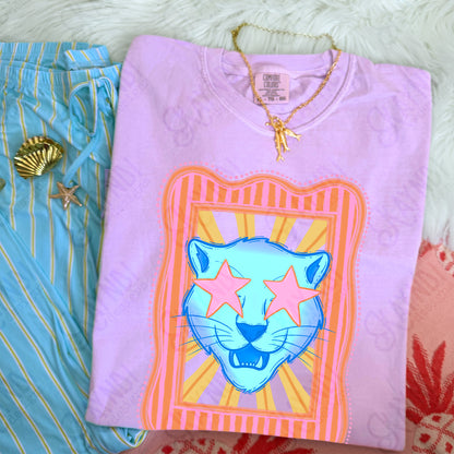 Preppy Blue Mascot (dropdown)-  DTF&UV