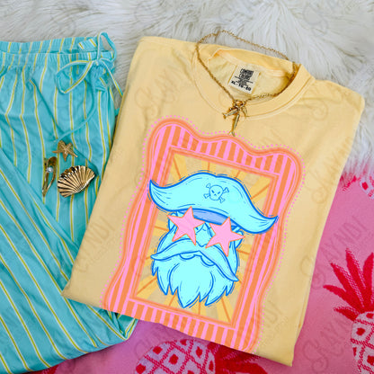 Preppy Blue Mascot (dropdown)-  DTF&UV