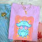Preppy Blue Mascot (dropdown)-  DTF&UV