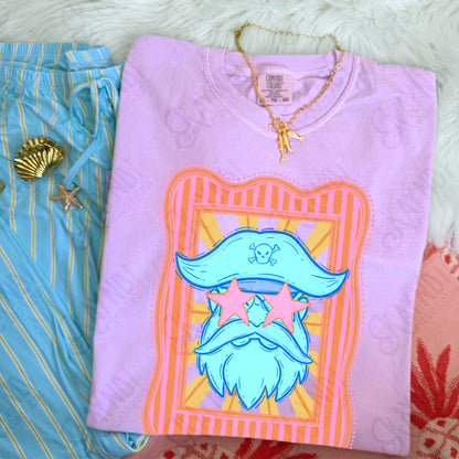Preppy Blue Mascot (dropdown)-  DTF&UV
