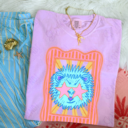 Preppy Blue Mascot (dropdown)-  DTF&UV