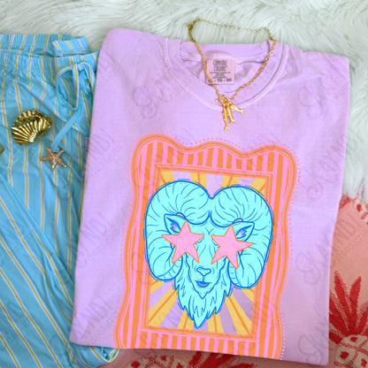 Preppy Blue Mascot (dropdown)-  DTF&UV