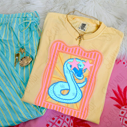 Preppy Blue Mascot (dropdown)-  DTF&UV