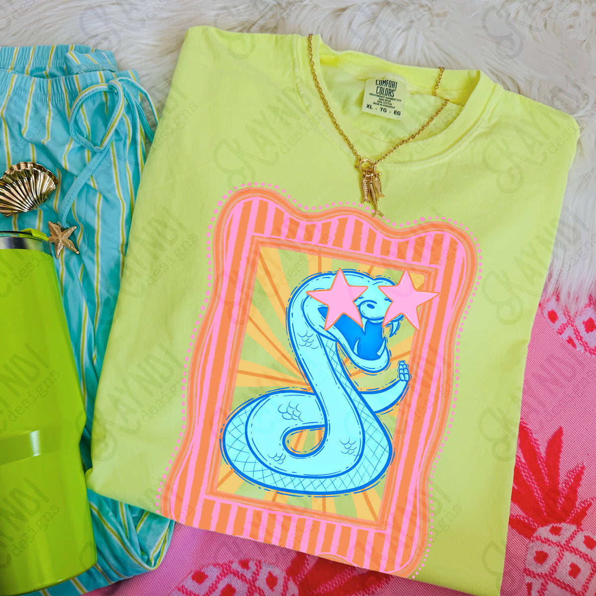 Preppy Blue Mascot (dropdown)-  DTF&UV