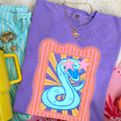 Preppy Blue Mascot (dropdown)-  DTF&UV