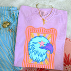 Preppy Blue Mascot (dropdown)-  DTF&UV