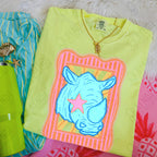 Preppy Blue Mascot (dropdown)-  DTF&UV