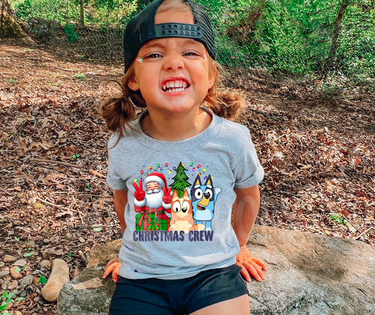 Bluey Christmas Crew-DTF