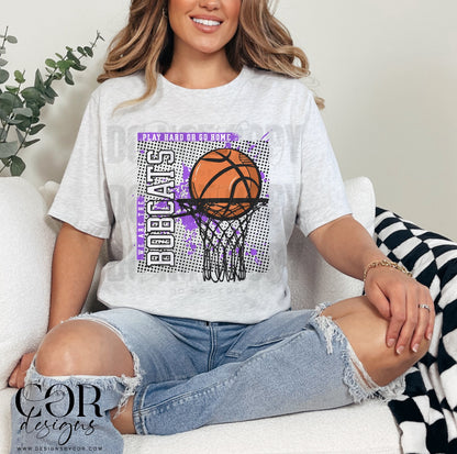 Basketball Mascots(DROPDOWN- ALL IN THIS LISTING)-DTF
