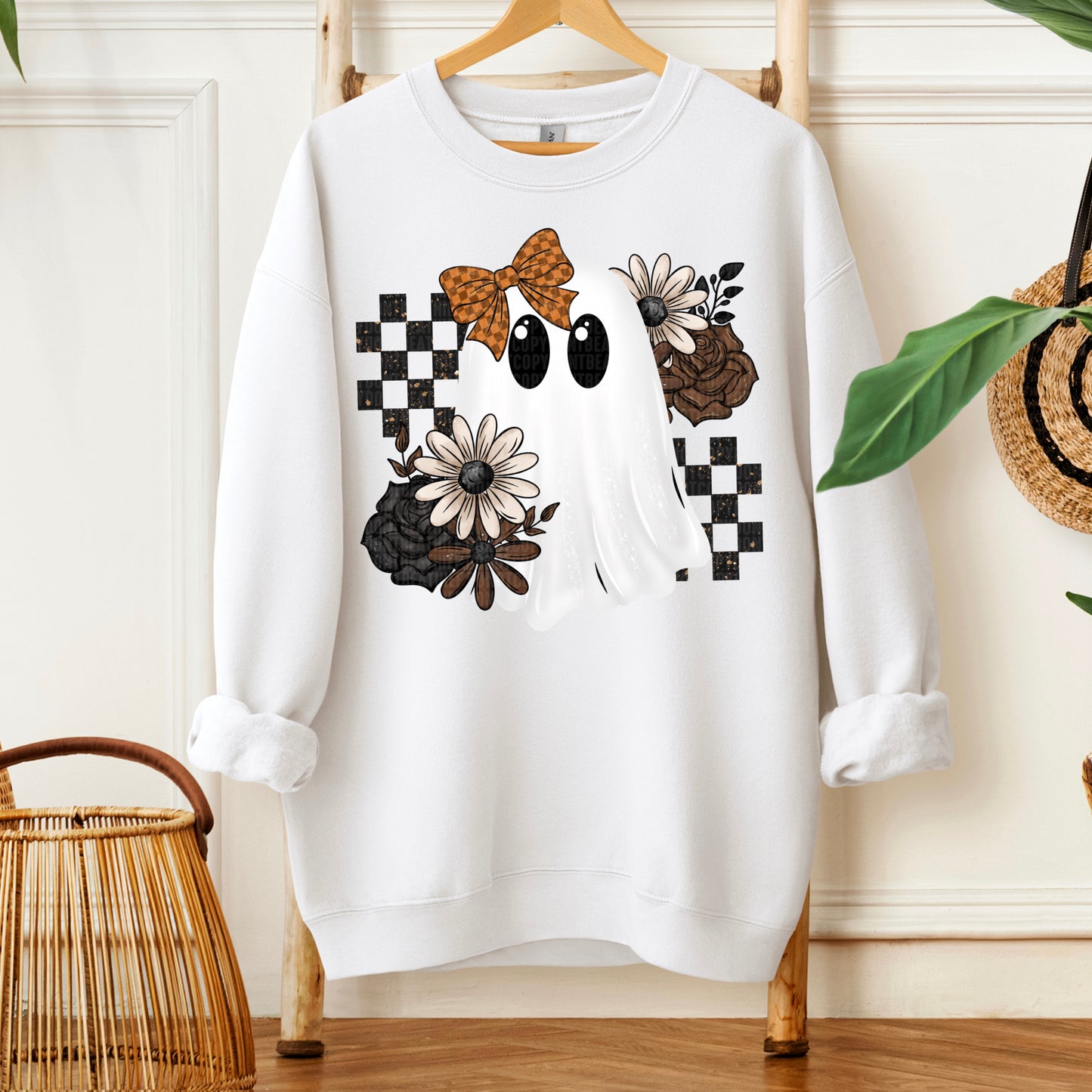 Boho fall ghost-DTF&UV