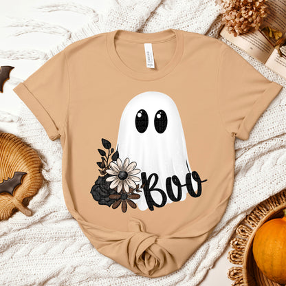 Boo ghost flowers-DTF&UV