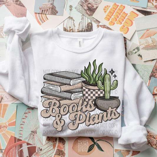 Books & Plants-DTF