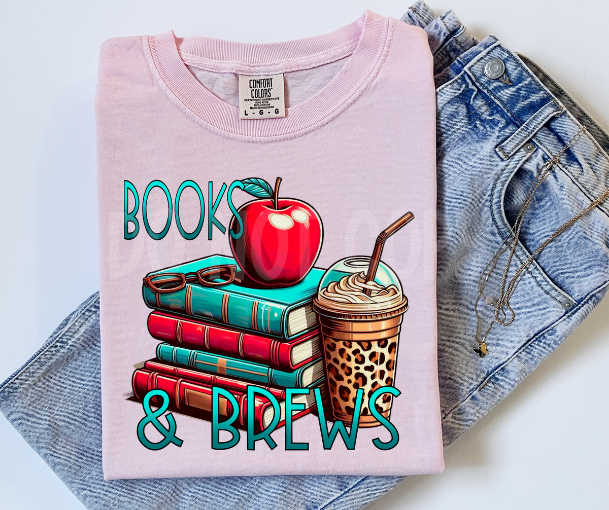 Books and brews-DTF&UV