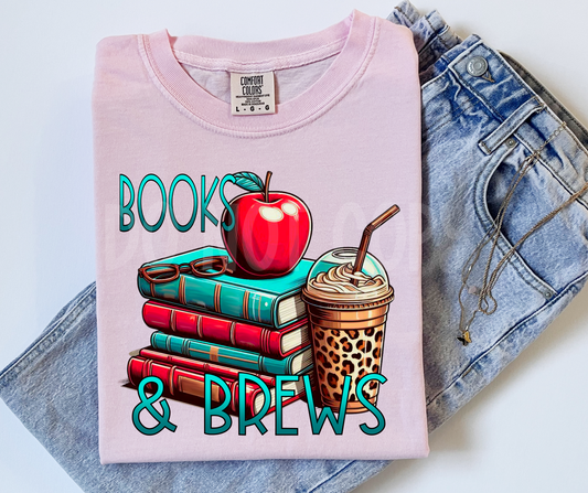 Books and brews-DTF&UV