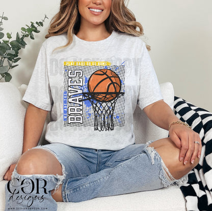 Basketball Mascots(DROPDOWN- ALL IN THIS LISTING)-DTF