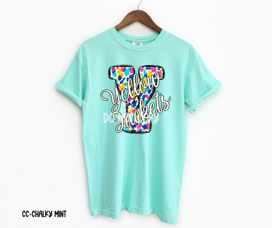 Bright Spots Y Yellow Jackets-DTF