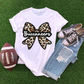 Buccaneers leopard bow-DTF