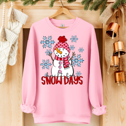 Built for snowdaysv pink dot hat- DTF&UV