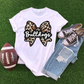 Bulldogs leopard bow-DTF
