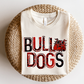 Bulldogs black red mascot by L-Dtf