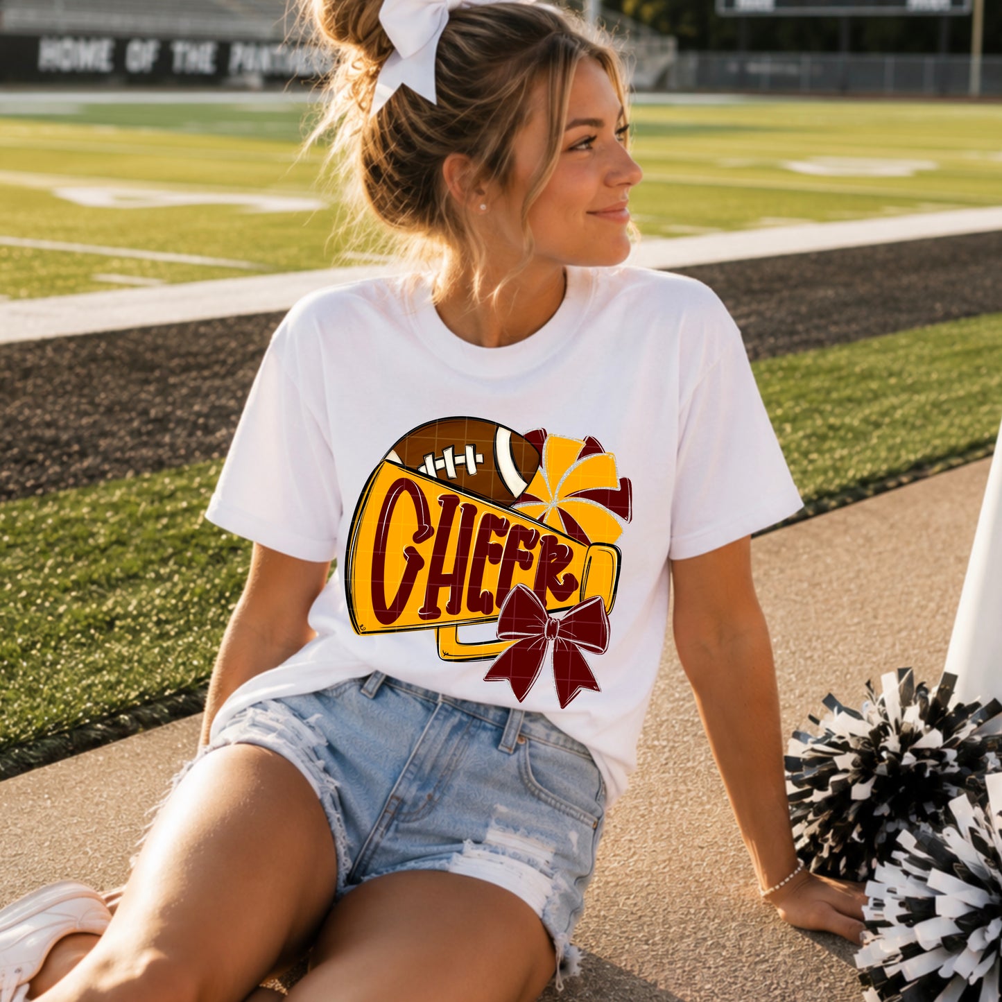 Cheer (Colors in dropdown) -DTF&UV