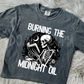 Burning the midnight oil-DTF&UV