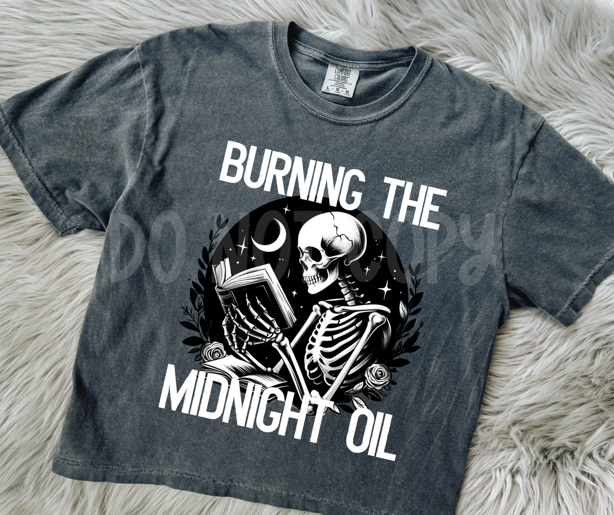 Burning the midnight oil-DTF&UV