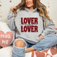 Lover Vibes Lover Faux Embroidery Sequin - DTF