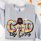 God Is Love Drk DTF